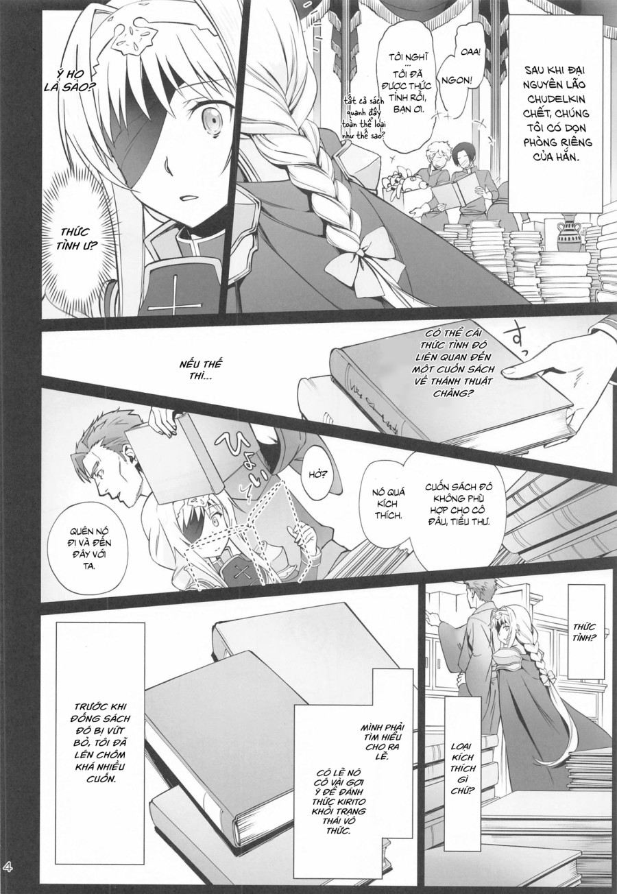 Chàng Hoàng Tử Trong Lều (Sword Art Online Alicization) Oneshot - Trang 5 - Dâm Cô Nương