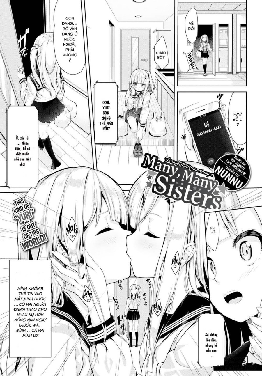 Many, Many Sisters Oneshot - Trang 1 - Dâm Cô Nương
