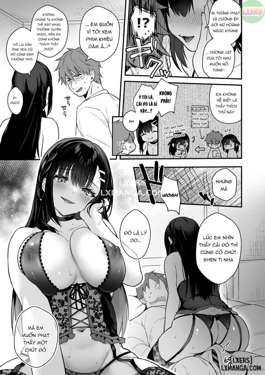 Kyou wa Ijiwaru Suru Hi Oneshot - Trang 8 - Dâm Cô Nương