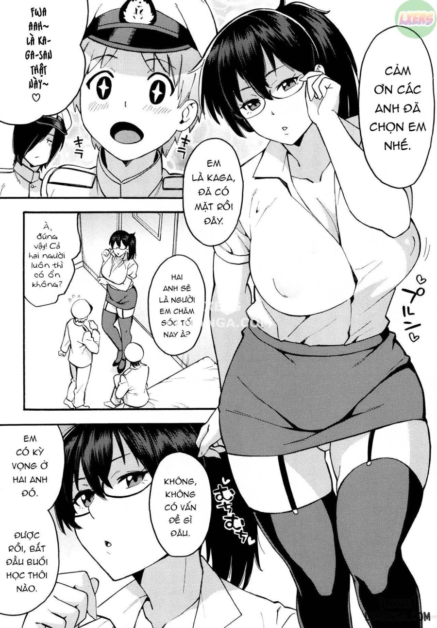 Kaga-sensei's ~First DP lesson Oneshot - Trang 9 - Dâm Cô Nương