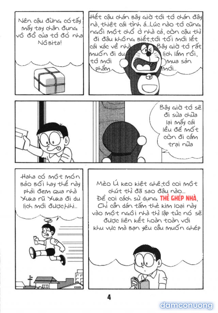 Thánh Nôbita - Doravmon Chapter 3 - Trang 4 - Dâm Cô Nương