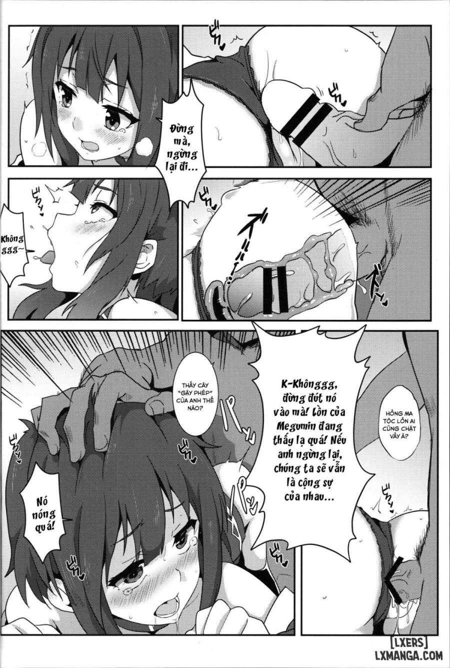 Blessing Megumin with a Magnificence Explosion Oneshot - Trang 11 - Dâm Cô Nương