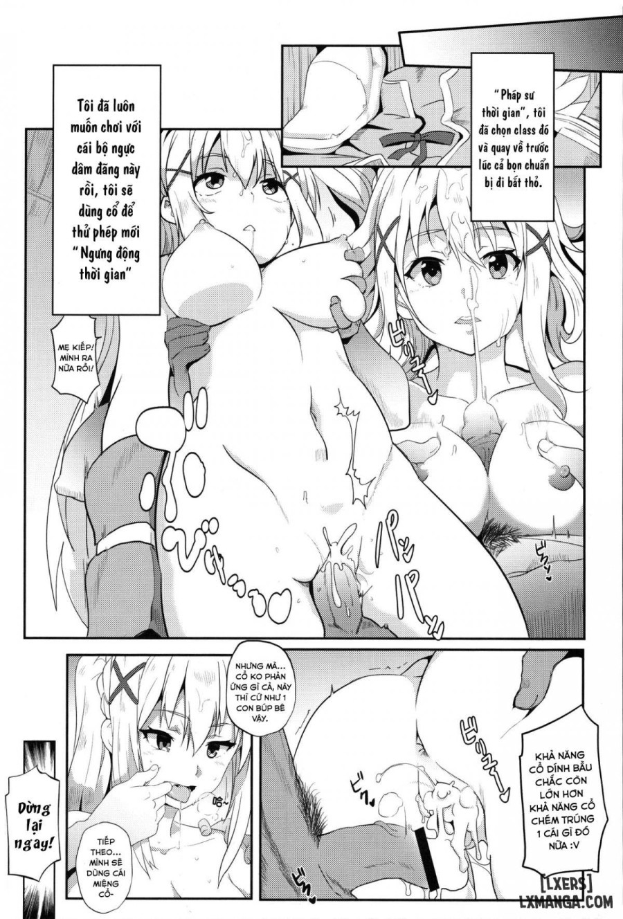 Blessing Megumin with a Magnificence Explosion Oneshot - Trang 9 - Dâm Cô Nương