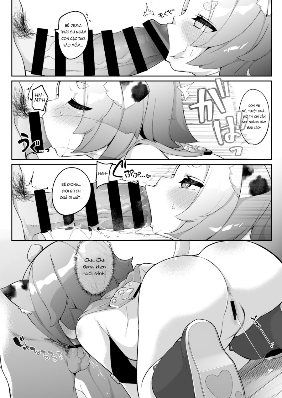 Ly cocktail bí mật của Diona Oneshot - Trang 12 - Dâm Cô Nương