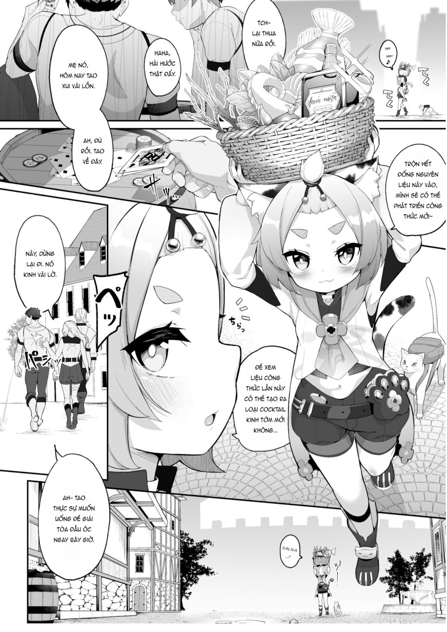 Ly cocktail bí mật của Diona Oneshot - Trang 3 - Dâm Cô Nương