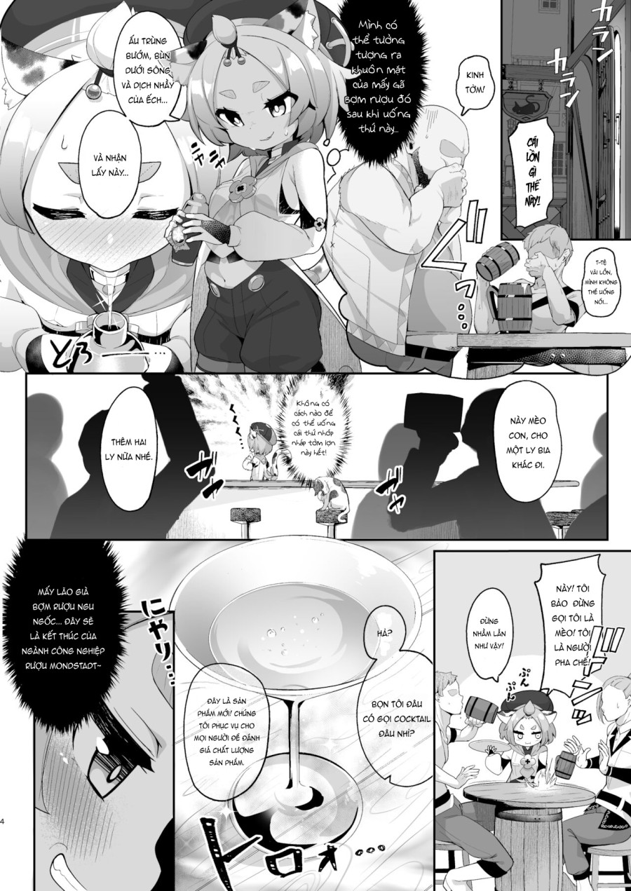 Ly cocktail bí mật của Diona Oneshot - Trang 4 - Dâm Cô Nương