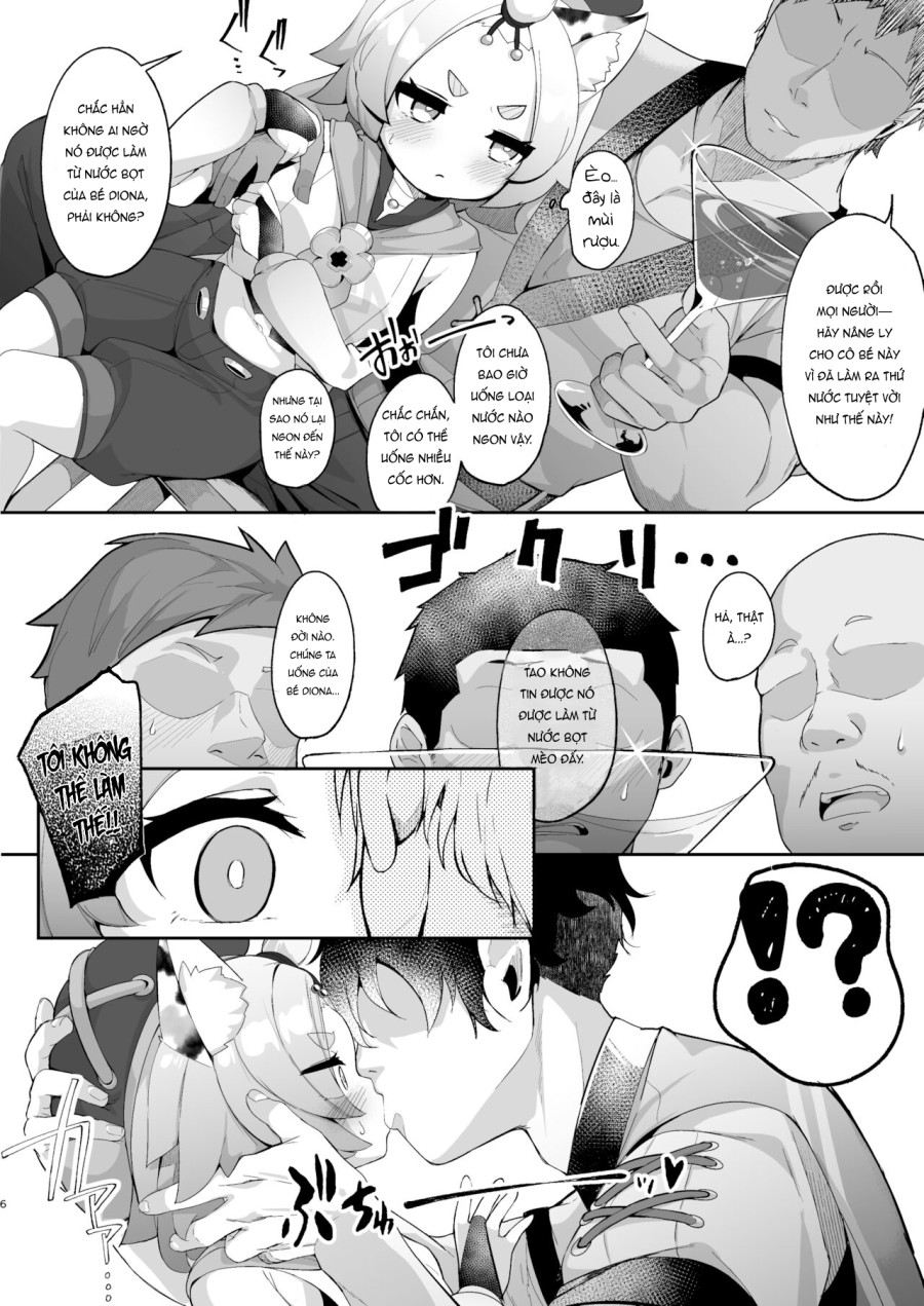 Ly cocktail bí mật của Diona Oneshot - Trang 6 - Dâm Cô Nương