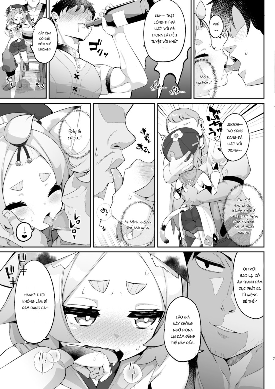 Ly cocktail bí mật của Diona Oneshot - Trang 7 - Dâm Cô Nương