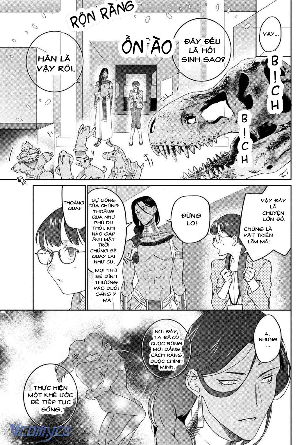 [18+] Chuyện Tình Nửa Đêm Của Pharaon Chapter 1 - Trang 13 - Dâm Cô Nương