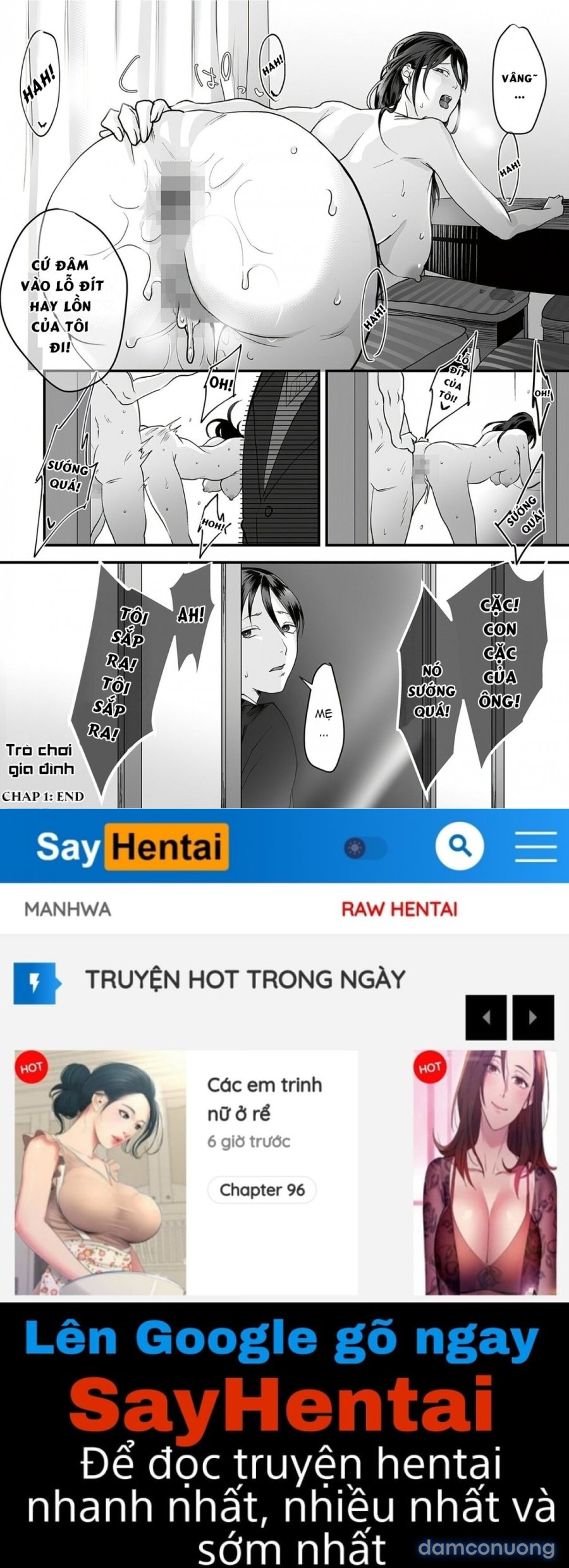 Trò chơi gia đình Chapter 1 - Trang 30 - Dâm Cô Nương