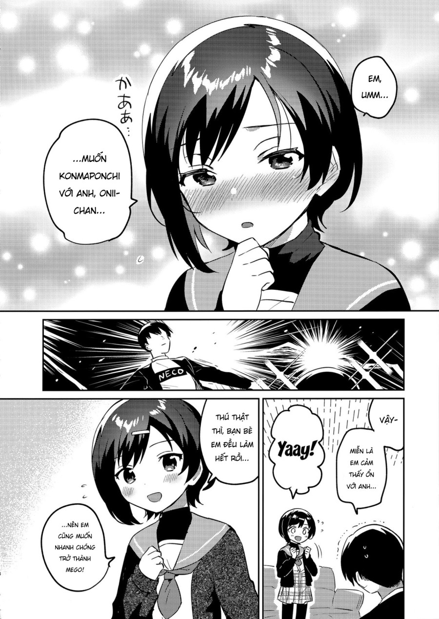 Konma Ponchi với em gái tôi Oneshot - Trang 7 - Dâm Cô Nương